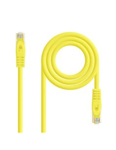 Nanocable Câble Réseau Latiguillo LSZH Cat.6A UTP AWG24 30cm - Couleur Jaune