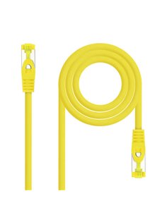 Nanocable Câble Réseau Latiguillo LSZH Cat.6A SFTP AWG26 25cm - Couleur Jaune