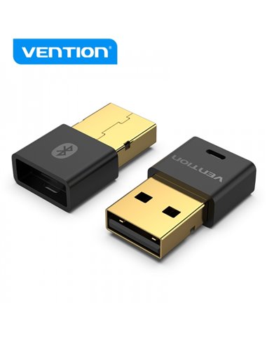 Vention Transmisor et Receptor USB à MP3 Bluetooth - Couleur Noir