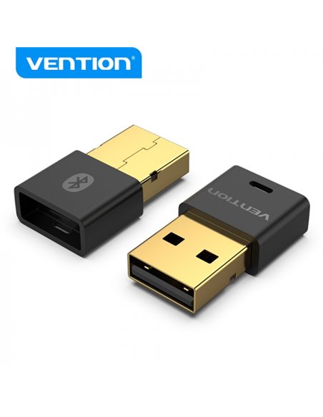 Vention Transmisor et Receptor USB à MP3 Bluetooth - Couleur Noir