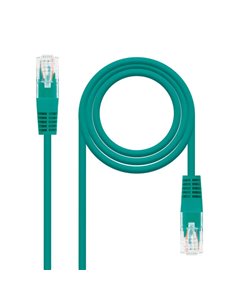Nanocable Câble de Réseau Latiguillo RJ45 Cat.6 UTP AWG24 1m - Couleur Vert