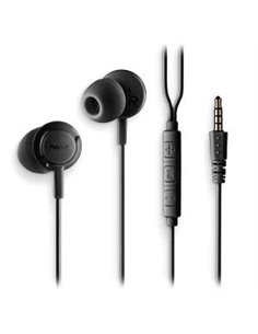 NGS CROSS DRIFT Écouteurs Intraurales Avec Microfono - Jack 3.5mm - Boton Multifuncion - Couleur Noir