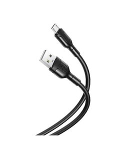 XO Câble de Charge et Transmision de Datos - Longueur 1m - Conector Micro USB - Silicona Doux et Durable - Haute vitesse 5V, 21A
