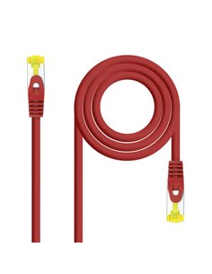 Nanocable Câble Réseau Latiguillo LSZH Cat.6A SFTP AWG26 30cm - Couleur Rouge