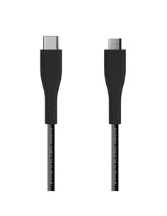 Aisens Câble USB 2.0 3A - Tipo USB-C/M-Micro B/M - 2.0m - Couleur Noir