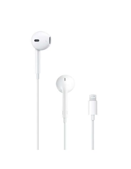 Apple EarPods Écouteurs Binaurales Lightning - Microfono Intégré - Control de Volume - Couleur Blanc