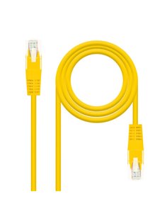 Nanocable Câble de Réseau Latiguillo RJ45 Cat.6 UTP AWG24 2m - Couleur Jaune