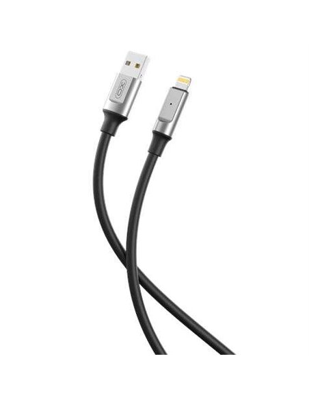XO Câble NB251 Charge rapide USB - Lightning - 6A - 1m - Couleur Noir