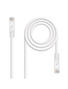 Nanocable Câble de Réseau Latiguillo RJ45 LSZH Cat.6a UTP AWG24 2m - Couleur Blanc