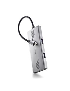 NGS Wonder Duo-C 4 en 1 Hub USB-C - 2x USB 3.0, 2x USB-C - Vitesse de Transmisión Jusqu'à 5 Gbps