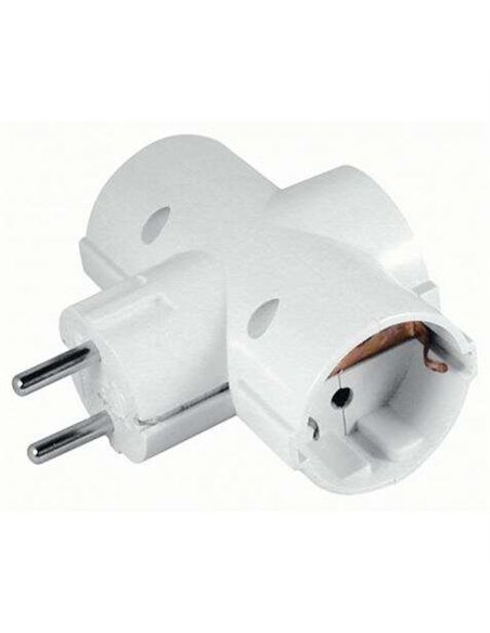 Elbat Adaptateur Universal de 3 Tomas - Protection Infantil