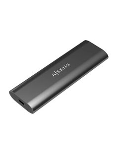 Aisens Boîte Externa M.2 (NGFF) Pour SSD M.2 SATA/NVME à USB3.1 GEN2 - Couleur Gris