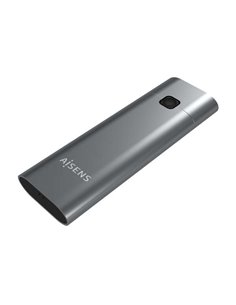 Aisens Boîte Externa M.2 (NGFF) NVMe à USB3.2 GEN2 - Couleur Gris