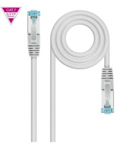 Nanocable Câble de Réseau Latiguillo Cat.7 600Mhz LSZH SFTP PIMF AWG26 3m