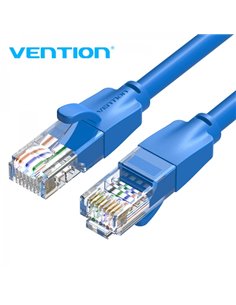 Vention Câble de Réseau UTP RJ45 Cat.6 - 5m - Couleur Bleu