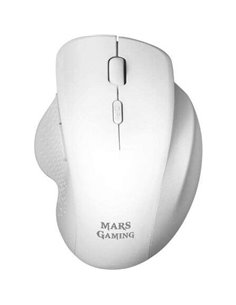 Mars Gaming MMWERGO Souris Inalambrico USB 3200dpi - Design Ergonomique - Switches Mecanicos Kailh - Usage Diestro