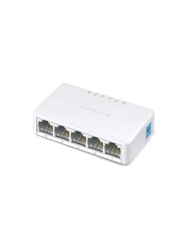 Mercusys Switch 5 Puertos RJ45 10/100 Mbps