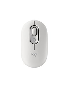 Logitech POP Mouse Souris Inalambrico 1000dpi - 4 botones - Multidispositivo - Couleur Blanc Crudo