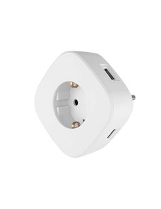 Orbegozo EN 1500 Enchufe 4 en 1 - Charge Multiples Dispositivos Simultaneamente - Compact et Versatil - Idéal Pour Viajes et Des