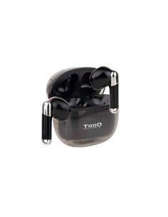 Tooq Écouteurs Inalambricos + Micrófono "Onyx" - Couleur Noir