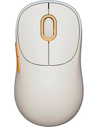 Xiaomi Wireless Mouse 3 Souris Inalambrico Avec Adaptateur de 2.4GHz et Bluetooth 1200dpi - 5 Botones - Usage Diestro - Couleur 