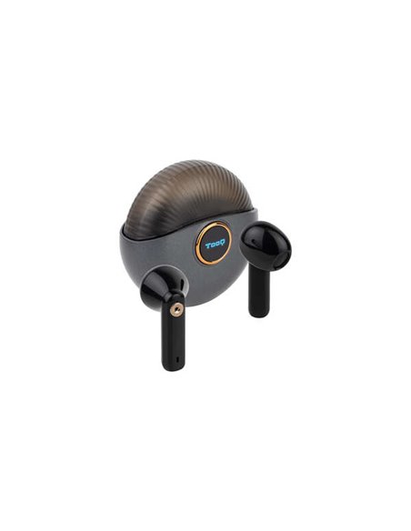 Tooq Écouteurs Inalambricos + Microfono "Snail" - Couleur Gris
