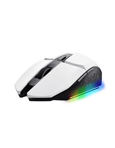 Trust Souris Gaming Inalambrico Rechargeable - Vitesse Réglable de 800-4800 PPP - Jusqu'à 80 Horas de Reproduccion - 4 Opciones 