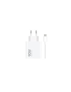 Xiaomi HyperCharge Cargador GaN Universal de Pared 90W - USB-À - Charge rapide - Couleur Blanc