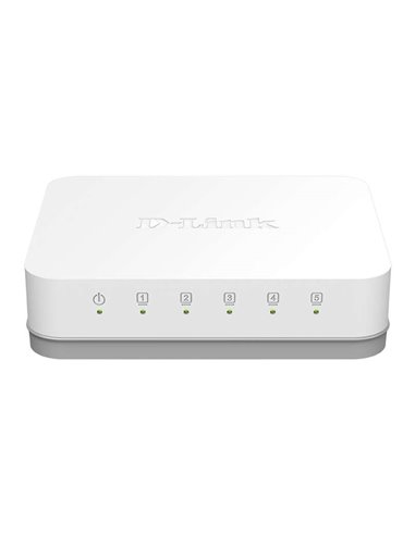 D-Link Switch 5 Puertos Gigabit 10/100/1000 Mbps