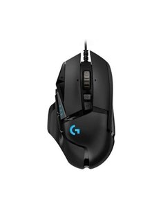 Logitech G502 Hero Souris USB 25600dpi - 11 Botones Programables - Iluminacion LED - Usage Diestro - Câble de 2.10m - Couleur No