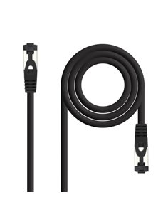 Nanocable Câble Réseau Latiguillo Cat.8.1 2Ghz LSZH SSTP AWG26 - Longueur 7m - Couleur Noir