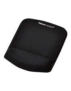 Fellowes PlushTouch Tapis de souris Avec Reposamuñecas Foam Fusion - Base Antidérapant - Material Extrasuave - Protection Antiba