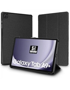 Subblim Shock Case Housse Exclusiva Pour Samsung Galaxy Tab A9+ - Fermeture Magnetico - Bordes Reforzados - 3 Modos de Support -
