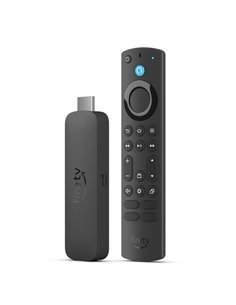 Amazon Fire TV Stick 4K MAX Wi-Fi 6E Bluetooth 5.2 - 4K - Wi-Fi 6E - Dolby Vision-Atmos et HDR10+ - 16GB de Capacité - Conector 