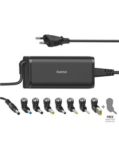 Hama Essential Alimentation Universal Pour Portable - Potencia 90W - Voltaje 15-19V - Câble de Entrée 1.2m - Câble de Sortie 0.9
