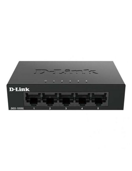 D-Link Switch 5 Puertos Gigabit 10/100/1000 Mbps