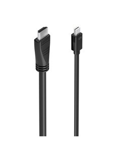 Aisens Câble Conversor MINI DP à HDMI 4K@60HZ - MINI DP/M-HDMI/M - 5.0m - Couleur Noir