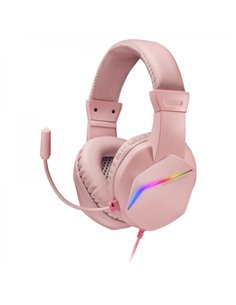 Mars Gaming MH122 Écouteurs Gaming - Sonido Hi-Fi Ultra-Bass - Iluminacion FRGB - Cancelacion de Ruido Pasiva - Compatibilidad M