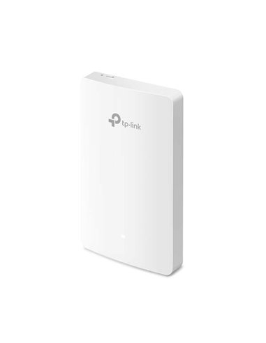 TP-Link Punto de Acceso Inalambrico Omada AC1200 MU-MIMO de Pared - Ultra fino - 4 Puertos Gigabit Ethernet