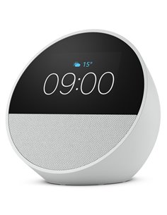 Amazon Echo Spot Haut-parleur et Despertador Intelligente - Sonido Potente e Intenso - Alexa - Couleur Blanc
