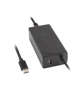 NGS Cargador Universal Automatico Pour Portable 65W USB-C - 1x USB 2.0 - Voltaje 5-20V