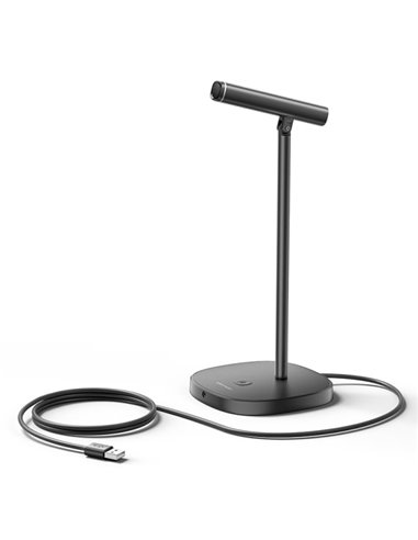 Vention Microfono de Escritorio - Cancelacion de Ruido - USB 2m - Couleur Noir