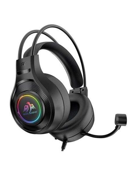 Coolsound G7 Écouteurs Gaming Avec Microfono Flexible - Compatible Avec PC, MAC, PS5, PS4, Xbox 360, Nintendo Switch - Iluminaci