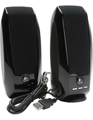 Logitech S150 Altavoces USB 2.0 1.2W - Câble de 1.20m - Couleur Noir
