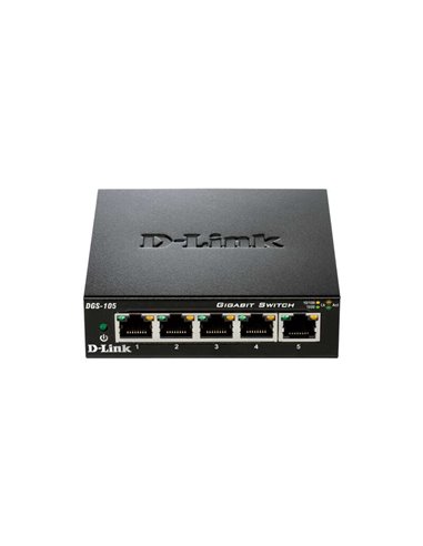 D-Link Switch 5 Puertos Gigabit 10/100/1000 Mbps