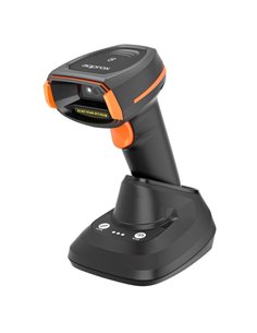 Approx Lector de Codigos de Barras 1D/2D Inalambrico Avec Base de Charge - Indicateur LED, Beeper et Vibracion - Vitesse de Esca