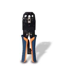 Aisens Tenaza Metalica de Crimpar RJ10/RJ11/RJ12/RJ45 de Carraca - Couleur Noir