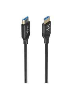 Aisens Câble HDMI V2.1 AOC Ultra Haute vitesse - HEC 8K@60HZ 4K@120HZ 4:4:4 48GBPS - 25m - Couleur Noir