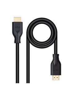 Nanocable Câble HDMI V2.0 4K@60Hz 18Gbps CCS 10m - Couleur Noir