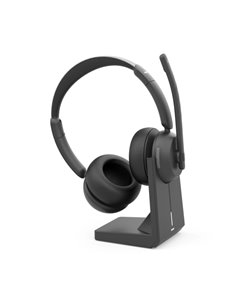 Hama BT-800 Écouteurs Avec Microfono Omnidireccional - Bluetooth - Diadema Réglable - Rango 10m - Charge Par USB-C - Couleur Noi